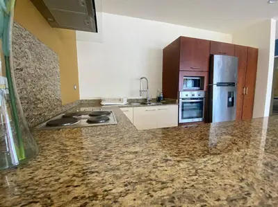 Una cocina o zona de cocina en 100%Familiar y Lujo, Gratis WiFi