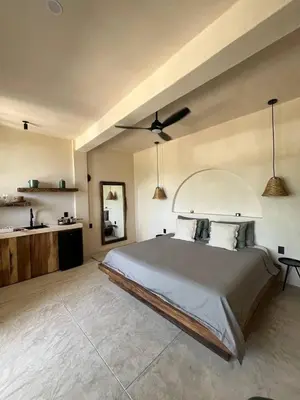 Cama o camas de una habitación en Maison de Reve - Estudios