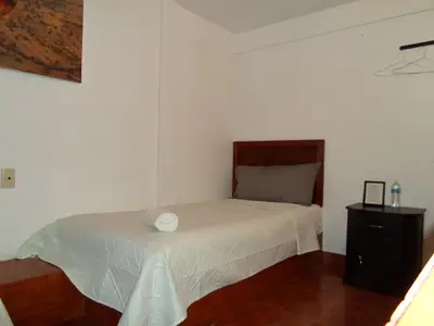 Cama o camas de una habitación en Hotel María Bonita
