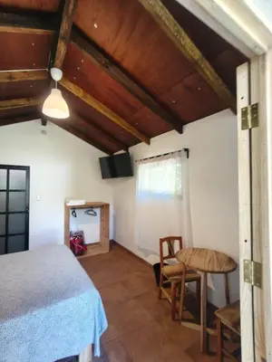 Cama o camas de una habitación en Glamping Campamento Cuetzalan