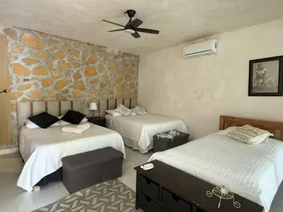 Cama o camas de una habitación en Airam, Holistic Boutique Hotel