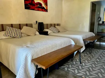 Cama o camas de una habitación en Airam, Holistic Boutique Hotel