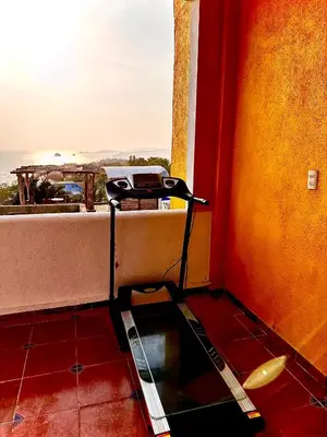 Zona de estar de La Casa de Colores Ocean View
