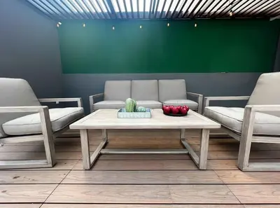 Zona de estar de New PH for 6, BBQ and amazing private roof terrace