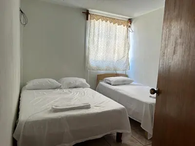 Cama o camas de una habitación en Casa Costa Del Sol
