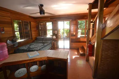 Cama o camas de una habitación en Las Cabañas Mágicas