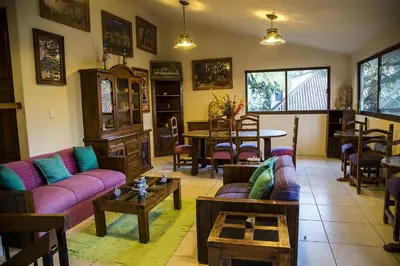 Zona de estar de Hotel Casa Yunenisa