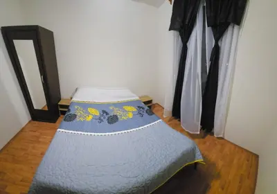 Cama o camas de una habitación en Departamento Foro Sol, Autódromo y Palacio de los deportes