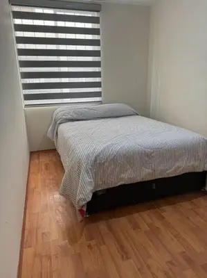 Cama o camas de una habitación en Dep completo a 5min del foro sol, y del aeropuerto