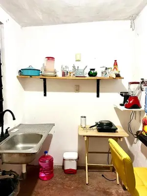 Una cocina o zona de cocina en Hospedaje 