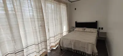 Cama o camas de una habitación en Hospedaje Vida