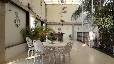 Un balcón o terraza de Hotel Colonial