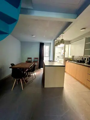 Una cocina o zona de cocina en Casa 2Tv & Netflix Angelópolis Anáhuac