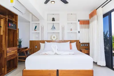 Cama o camas de una habitación en Casa Vanora