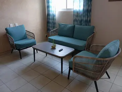 Zona de estar de Casa Ixtlán Planta Baja
