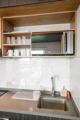 Una cocina o zona de cocina en New Loft with Sky Bar and Pools
