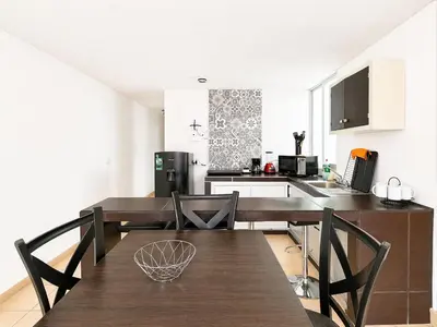 Una cocina o zona de cocina en Departamento Lumina Sipeh Xalapa