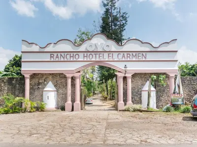 Plano de Rancho Hotel El Carmen