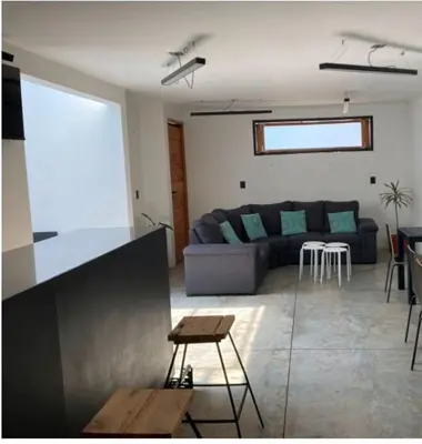 Zona de estar de Loft Volcanes