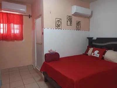 Cama o camas de una habitación en Casa Chero