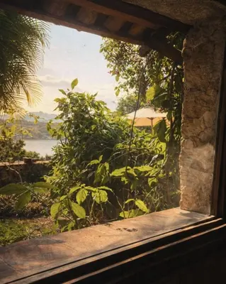 Paisaje cerca de este hotel