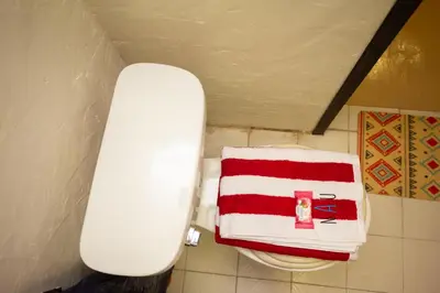 Un baño de Casa NAU Mazunte