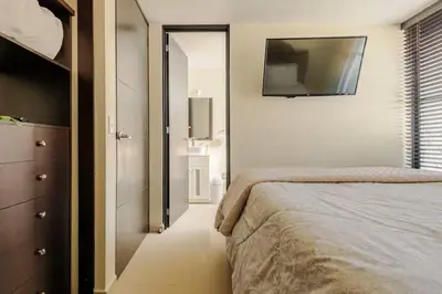 Cama o camas de una habitación en Shinyado CDMX