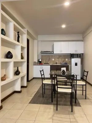 Una cocina o zona de cocina en Departamento Oaxaca Bella