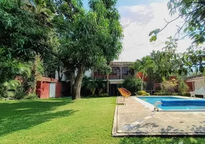 Piscina en o cerca de Casa Temazcal Cuernavaca - Con Alberca y Temazcal