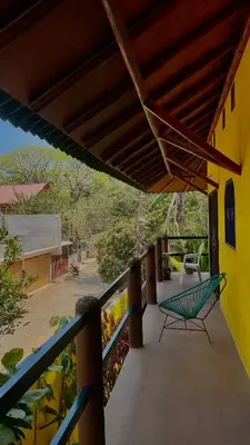 Un balcón o terraza de Casa Colibri La Punta