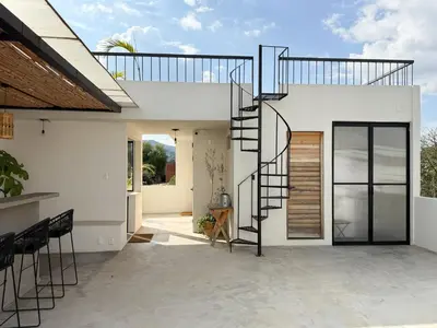 Un balcón o terraza de Casa 821 Guest House