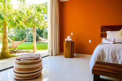 Cama o camas de una habitación en Hotel BG Wellness & Spa Boca del Río Veracruz