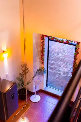 Zona de estar de Casa Independencia Oaxaca, Loft histórico a 6 calles del zócalo con WiFi rápido