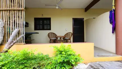 Un patio o zona al aire libre en Casa Majagua