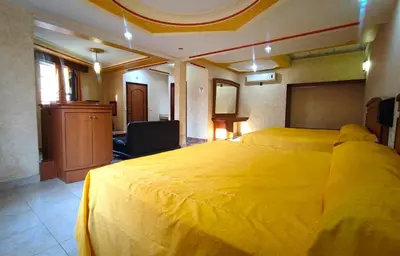Cama o camas de una habitación en Auto Hotel Estrella del Sur