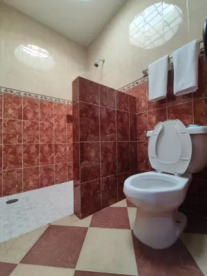 Un baño de Auto Hotel Estrella del Sur