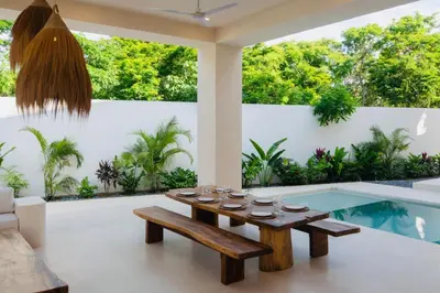 Piscina en o cerca de Casa Taco Champagne