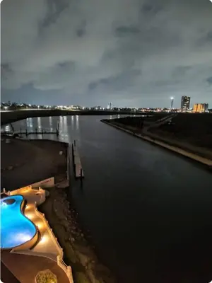 Vista de un río cerca de este apartamento
