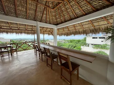 Un balcón o terraza de Casa Jubilee 6 two twins or king