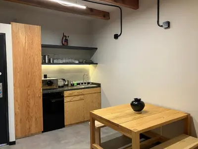 Una cocina o zona de cocina en Coyoacan historico, museo Frida.