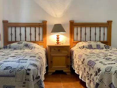 Cama o camas de una habitación en Hotel Maria Luisa