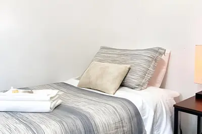 Cama o camas de una habitación en Casa Mary