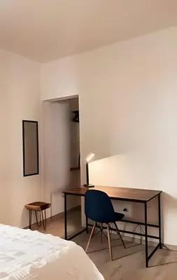 Cama o camas de una habitación en Casa Mary