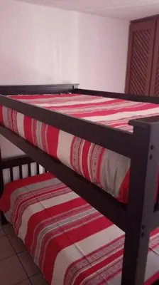 Cama o camas de una habitación en Un rincón en el pacífico