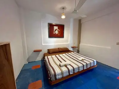 Cama o camas de una habitación en Hotel Manava