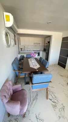 Una cocina o zona de cocina en nuevo cómodo y amplio departamento 2 albercas
