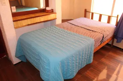 Cama o camas de una habitación en Hotel Los Diamantes Orizaba