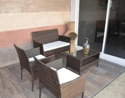 Zona de estar de Increible Casa Céntrica con Alberca Climatizada