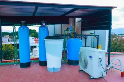 Un balcón o terraza de Encantador apartamento a 10 min en vehículo del Zócalo de Oaxaca