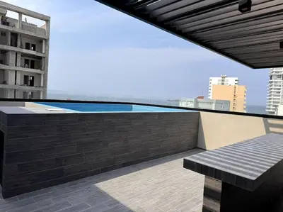Piscina en o cerca de Depa Luxe 2HAB con Alberca y Playa Caminando